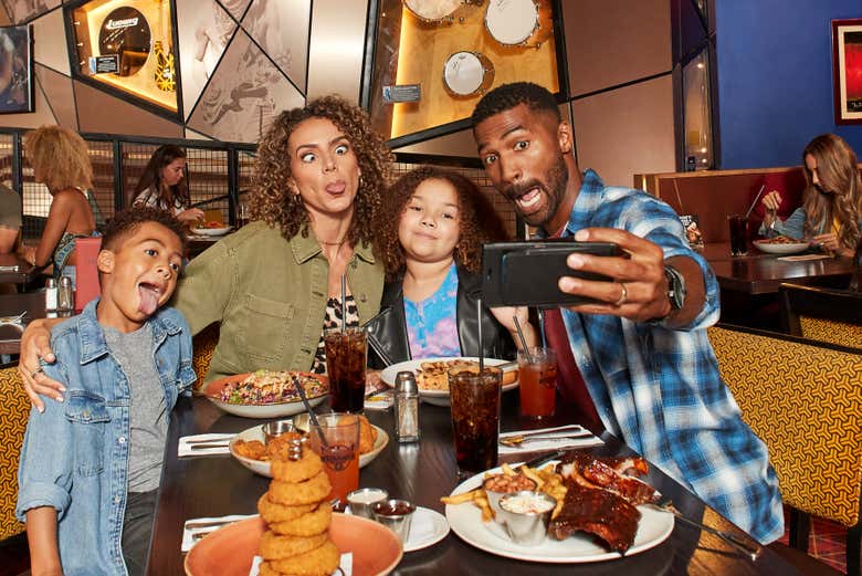 Enjoy a family meal
