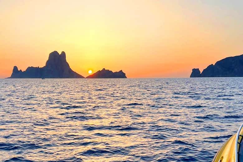 Sunset boat ride